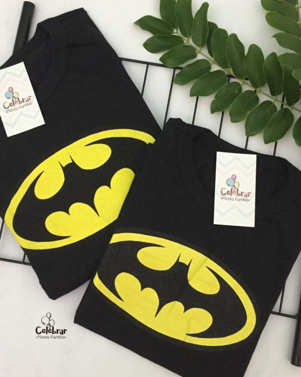 Camisa Pai e Filho(a) Batman